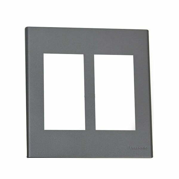 2pan-wev68060mh Mặt Refina 6 thiết bị xám ánh kim Panasonic WEV68060MH