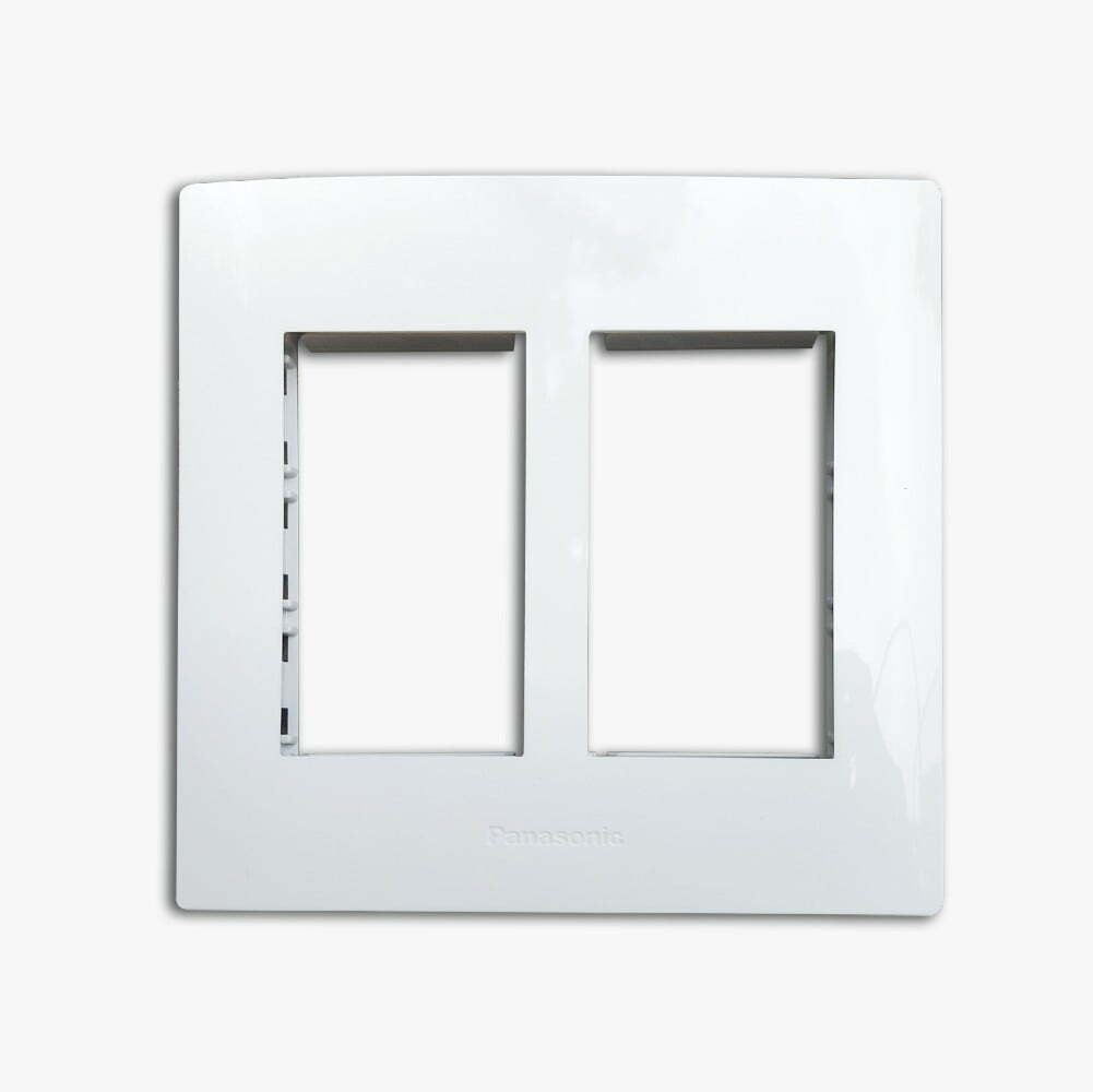 2pan-wev68060sw Mặt Wide 6 thiết bị màu trắng Panasonic WEV68060SW