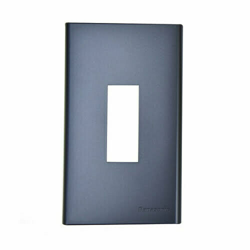 2pan-wev7001mb Mặt Refina CB 1 tép đen ánh kim Panasonic WEV7001MB