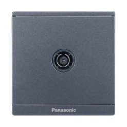 Ổ cắm TV Moderva màu xám ánh kim Panasonic WMF301MYH-VN