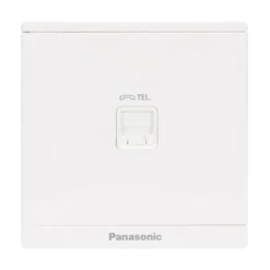 Ổ cắm điện thoại Moderva 4 cực màu trắng Panasonic WMF403-VN