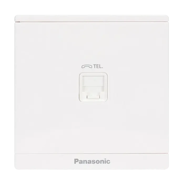 2pan-wmf403-vn Ổ cắm điện thoại Moderva 4 cực màu trắng Panasonic WMF403-VN