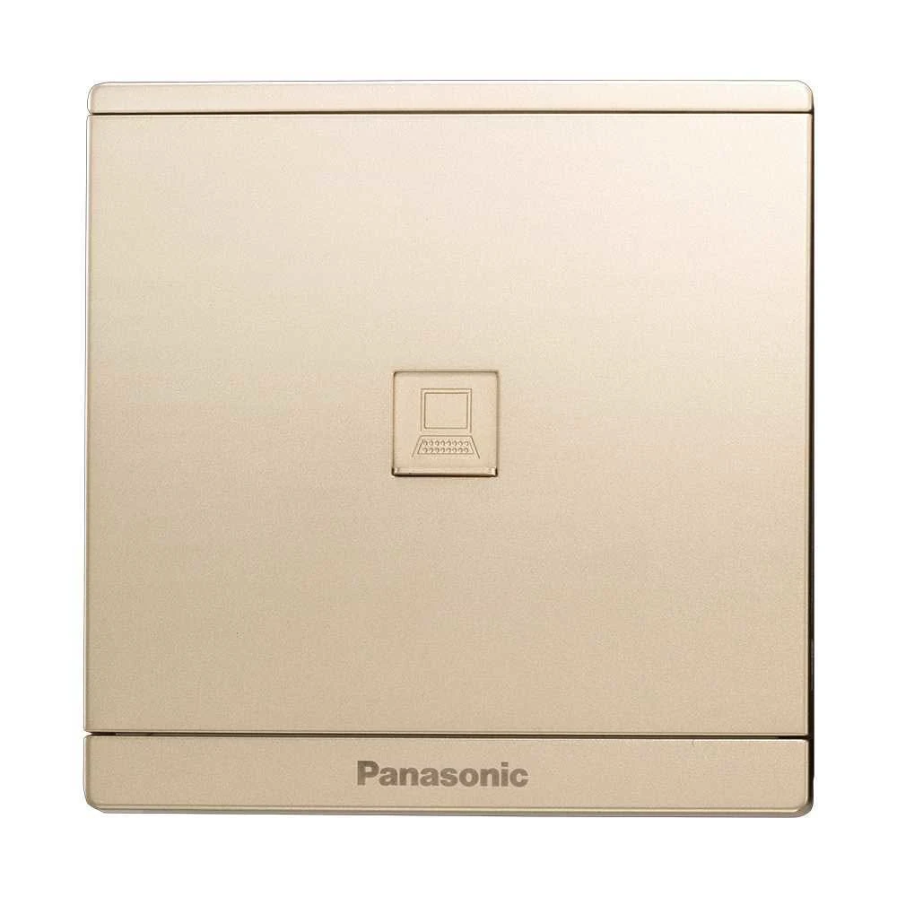 2pan-wmf421myz-vn Ổ cắm data Moderva CAT5E màu vàng ánh kim Panasonic WMF421MYZ-VN
