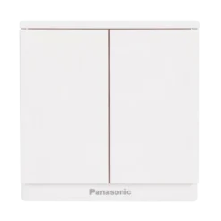 Bộ 2 công tắc Moderva đảo chiều bắt vít màu trắng Panasonic WMF596-VN