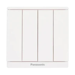 Bộ 4 công tắc Moderva 2 chiều bắt vít màu trắng Panasonic WMF508-VN