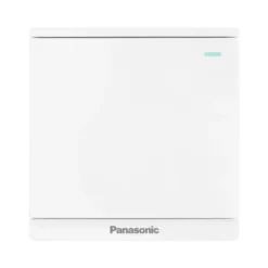 Bộ 1 công tắc Moderva 2 chiều bắt vít có dạ quang màu trắng Panasonic WMF512-1VN