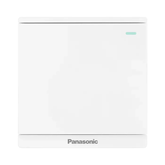 2pan-wmf511-1vn-1 Bộ 1 công tắc Moderva 2 chiều bắt vít có dạ quang màu trắng Panasonic WMF512-1VN