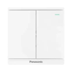 Bộ 2 công tắc Moderva 2 chiều bắt vít có dạ quang màu trắng Panasonic WMF514-1VN