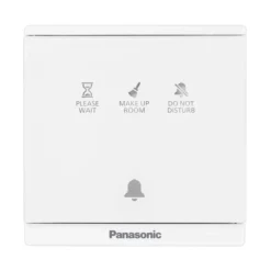 Nút nhấn chuông "Không làm phiền", "Dọn phòng", "Vui lòng đợi" màu trắng Panasonic WMF936-VN