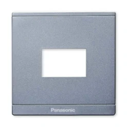 Mặt Moderva vuông 1 thiết bị màu xám ánh kim Panasonic WMFV7811MYH
