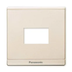 Mặt Moderva vuông 1 thiết bị màu vàng ánh kim Panasonic WMFV7811MYZ