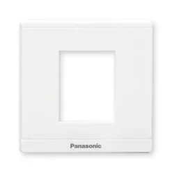 Mặt Moderva vuông dùng cho 2 thiết bị màu trắng Panasonic WMFV7812