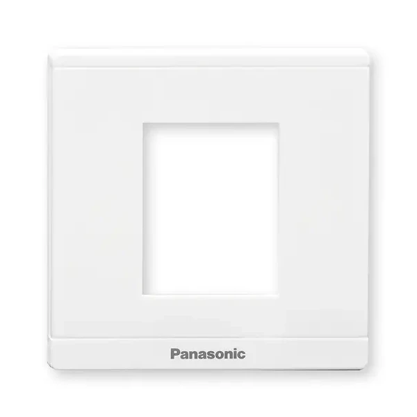 2pan-wmfv7812 Mặt Moderva vuông dùng cho 2 thiết bị màu trắng Panasonic WMFV7812