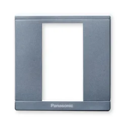 Mặt Moderva vuông 3 thiết bị màu xám ánh kim Panasonic WMFV7813MYH