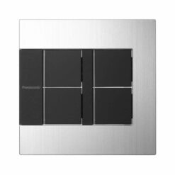 Bộ 4 công tắc Gen-X có đèn báo chuẩn A Panasonic WTEGP54562S-1-G