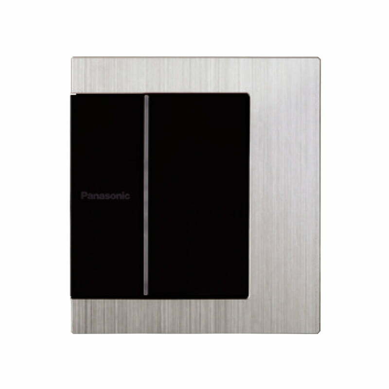 2pan-wtfbp51552s-1-g Bộ 1 công tắc Gen-X có đèn báo chuẩn BS Panasonic WTFBP51552S-1-G