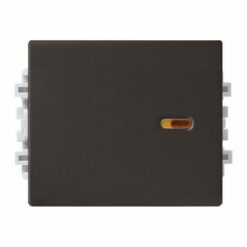 Công tắc 1 chiều 16AX size M màu đồng ánh bạc Schneider 8431M_1_BZ_G19