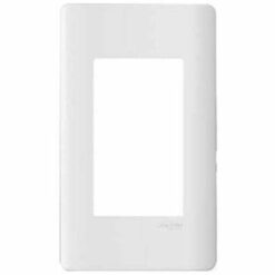 Mặt Zencelo A 3 thiết bị size L màu trắng Schneider A8401L_WE_G19