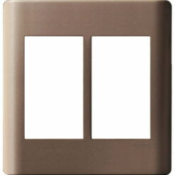 Mặt Zencelo A 6 thiết bị size S màu đồng ánh bạc Schneider A84T02L_SZ_G19