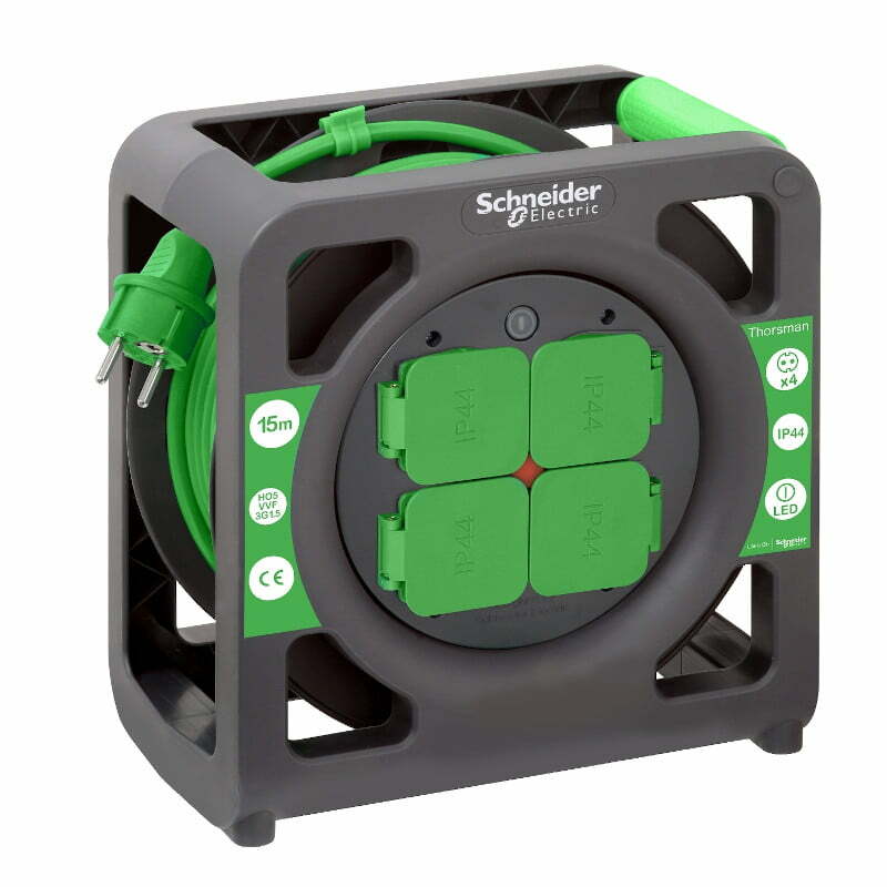 2sch-imt33136 Ổ cắm kéo dài 15m dây dẫn 1.5mm2 IP44 Schneider IMT33136