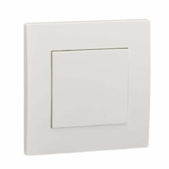 Mặt che Vivace đơn màu trắng Schneider KB30_WE_G19