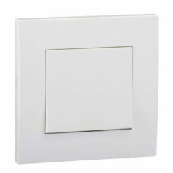 Bộ công tắc Vivace đơn 1 chiều 16AX màu trắng Schneider KB31_1_WE_G19