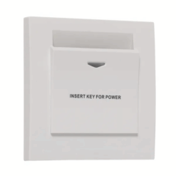 Bộ công tắc chìa khoá thẻ Vivace màu trắng Schneider KB31EKT_WE