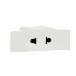 Ổ cắm đơn AvatarOn A 2 chấu 16A size S cắm nhanh Schneider M3T426US_WE