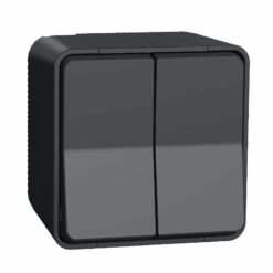 Bộ công tắc Mureva đôi 2 chiều 10AX chống thấm IP55 Schneider MUR35022