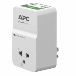 Ổ cắm đơn 3 chấu 10A, 2 cổng sạc USB 2.4A, chống sét lan truyền Schneider PM1WU2-VN