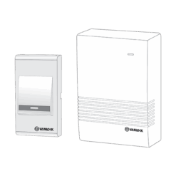 Chuông điện không dây bính boong 220V-50Hz Vanlock K108