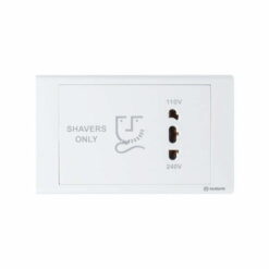 Bộ ổ cắm dao cạo râu S18 110/240V-20VA Vanlock S18/2727