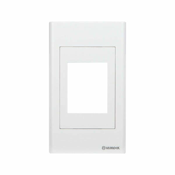 2sin-s18122-m Mặt S18 2 MCB kiểu M Vanlock S18122/M