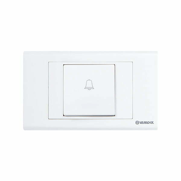 2sin-s18b Nút chuông S18 bản rộng 3A Vanlock S18B