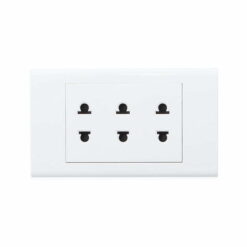 Bộ 3 ổ cắm S18 2 chấu 16A Vanlock S18U3