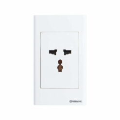 Bộ ổ cắm S18 đa năng có màn che 16A (dọc) Vanlock S18UAM/V