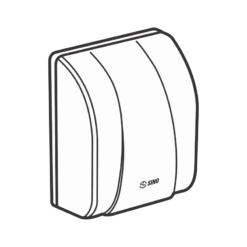 Hộp đậy che nước dùng cho mặt ổ cắm vuông Vanlock S223DV