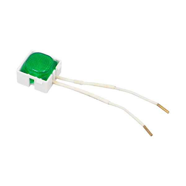 2sin-s30ngn-w Đèn báo xanh có dây đấu sẵn Vanlock S30NGN/W