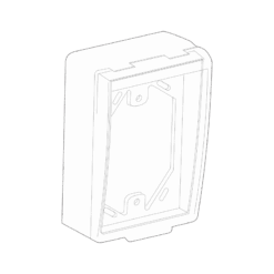 Hộp đậy che nước dùng cho mặt ổ cắm chữ nhật Vanlock S323DV