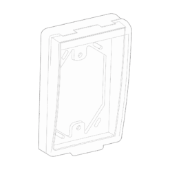 Hộp đậy che nước dùng cho mặt công tắc chữ nhật Vanlock S323V