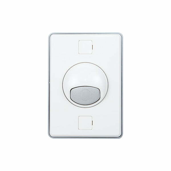 2sin-wbl-v Nút chuông S18 chống thấm có đèn báo loại dọc 3A Vanlock WBL/V