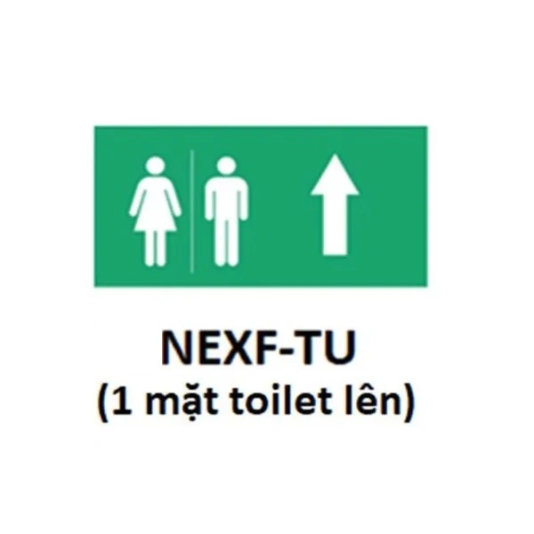 3nan-nexf-tu Hình chỉ hướng 1 mặt toilet lên Nanoco NEXF-TU