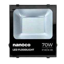Đèn LED pha High IP66 70W sáng trắng 6500K Nanoco NLFH0706