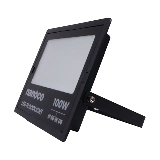 3nan-nlfm1006 Đèn LED pha Janus IP66 100W sáng vàng 3000K Nanoco NLFM1003