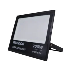 Đèn LED pha Janus IP66 200W sáng vàng 3000K Nanoco NLFM2003
