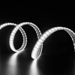 Đèn LED dây ngoài trời 60 LED/m, 4.5W/m, 230Vac, sáng trung tính 4000K (cuộn 50m) Nanoco NST0604