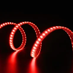 Đèn LED dây ngoài trời 2 dãy, 120 LED/m, 9W/m, 230Vac, sáng đỏ (cuộn 50m) Nanoco NST120R