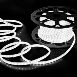 Đèn LED dây ngoài trời 72 LED/m, 7W/m, 230Vac, sáng trắng (cuộn 50m) Nanoco NST0726