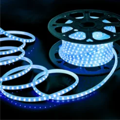 Đèn LED dây ngoài trời 72 LED/m, 7W/m, 230Vac, sáng xanh dương (cuộn 50m) Nanoco NST072B
