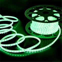 Đèn LED dây ngoài trời 72 LED/m, 7W/m, 230Vac, sáng xanh lục (cuộn 50m) Nanoco NST072G